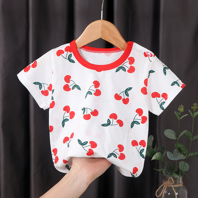 儿童夏款t恤纯棉婴幼儿半袖