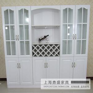 全屋定制欧式简约现代整体酒柜餐边柜客厅装饰隔断柜壁柜衣帽