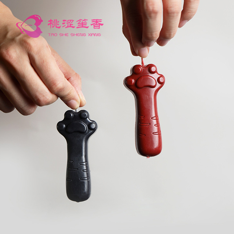 猫爪棒低温蜡烛滴蜡情调香薰大豆蜡摆件香薰滴蜡可撕拉