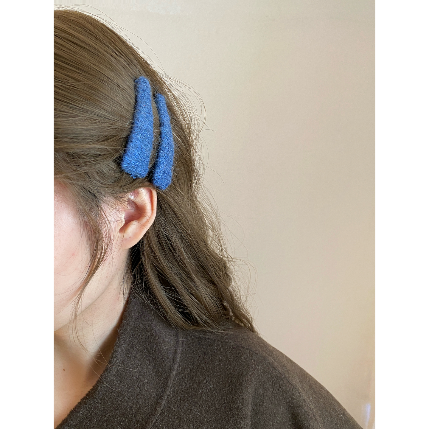 Busan韩系时尚毛线针织发夹ins少女复古百搭侧边夹刘海夹发卡发饰,饰品/流行首饰/时尚饰品新,发饰,淘宝优惠券,粉丝福利购,淘宝优惠卷