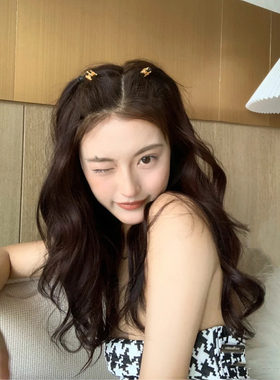 Busan韩国2024年新款公主头小号金属抓夹高级感侧边夹刘海夹发夹