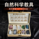 摩氏石头硬度计莫氏矿石标本盒天然矿物套装 萤石石英黄玉石膏摆件