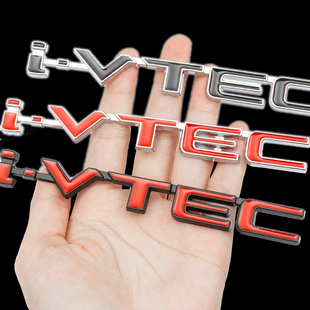 适用于本田思域 奥德赛CRV思铂睿 vtec车贴VTEC车标后尾标 雅阁