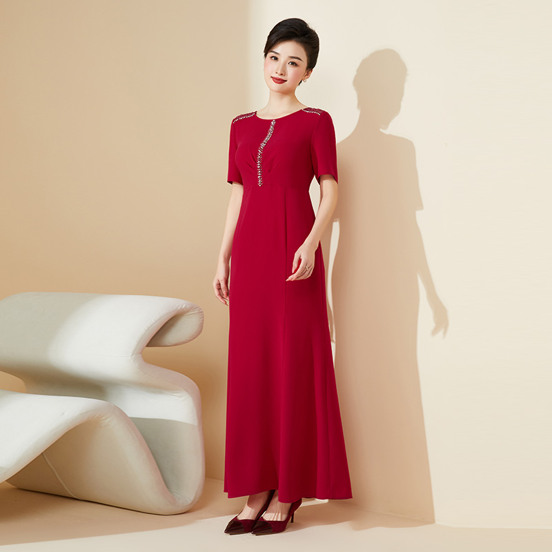 飞尼克斯时尚丈母娘婚宴连衣裙