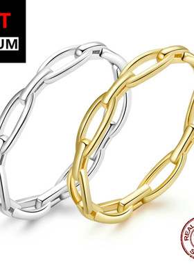 艾芙乐欧美热卖s925纯银简约链条