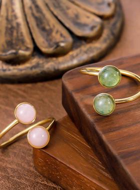 艾芙乐个性白羊天蝎开口戒s925纯