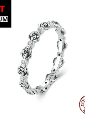 艾芙乐原创新品精致玫瑰花戒指