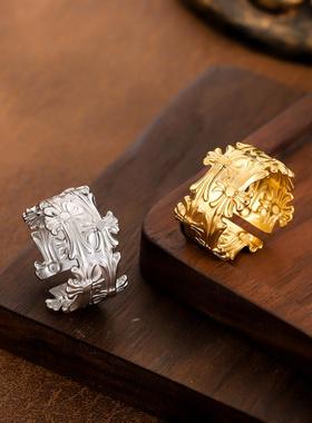 不锈钢高级感小众设计戒指