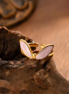 个性不锈钢开口戒指女款