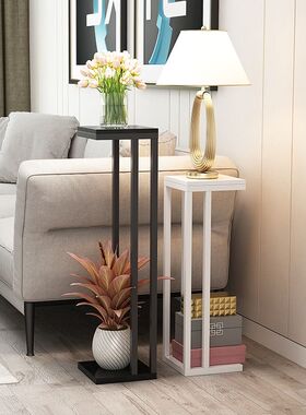 北欧铁艺花架子客厅落地式多层花架置物架绿萝花盆架室内简约花几