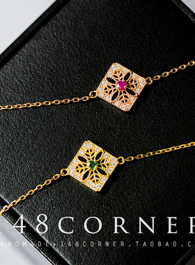 日系轻奢定制复古气质纤细手链