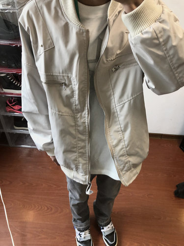 soxiox春季美式双拉链棒球服