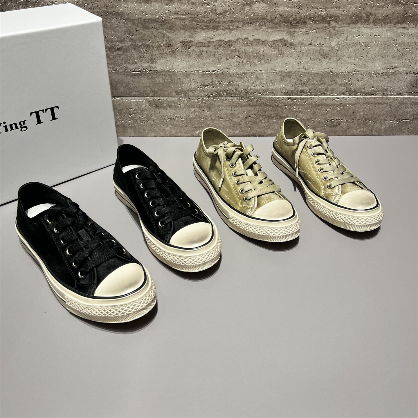 欧洲站女鞋2026春新款欧货真皮系带擦色做旧帆布鞋休闲运动鞋板鞋,女鞋,休闲板鞋,淘宝优惠券,粉丝福利购,淘宝优惠卷