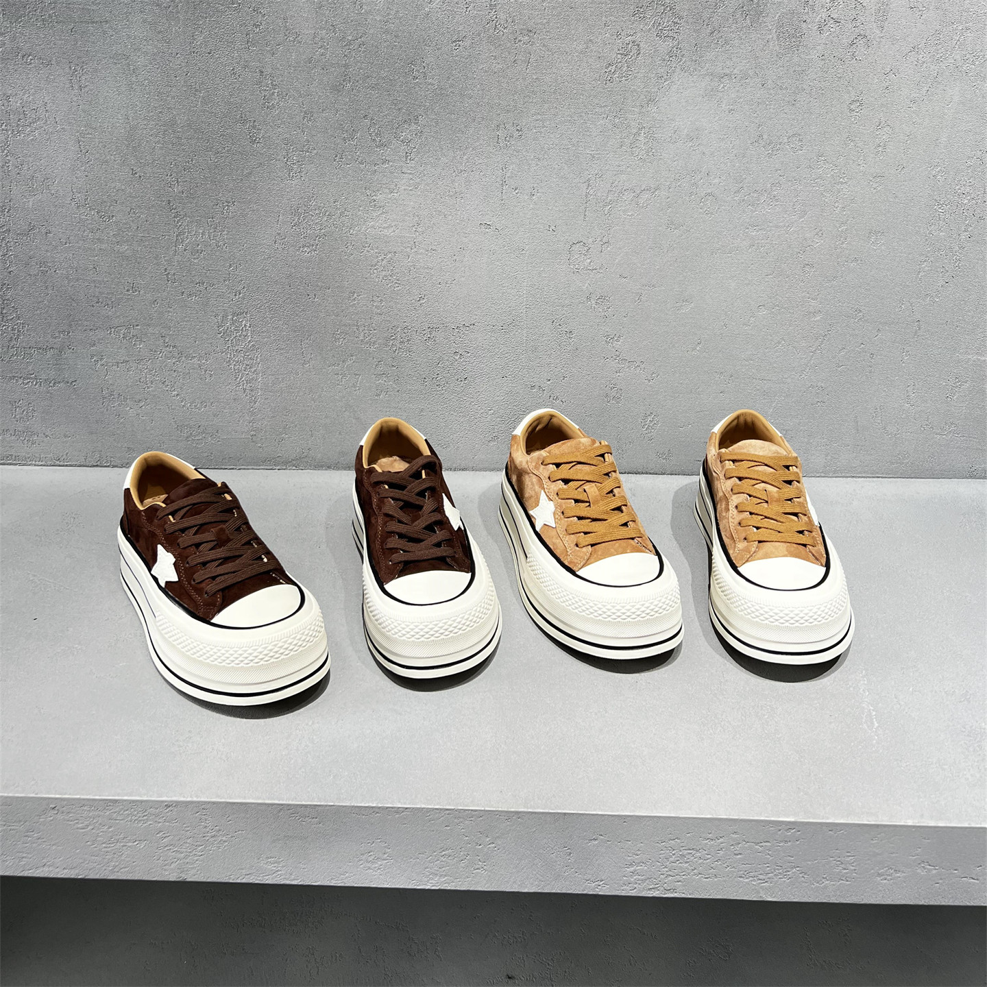 欧洲站女鞋2025秋冬新款欧货真皮系带厚底加绒棉鞋松糕底休闲板鞋