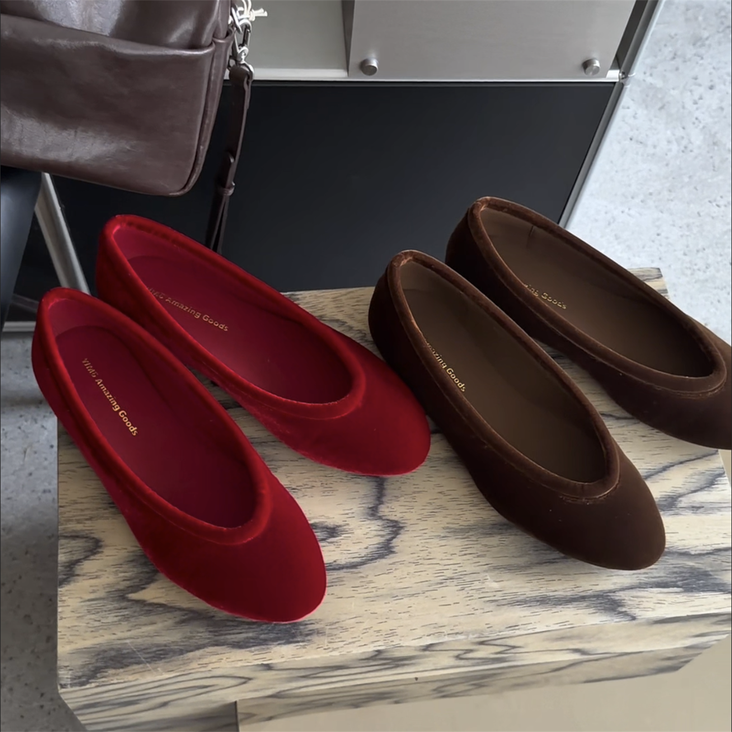 WM6欧洲站真皮女鞋2026春新款欧货圆头丝绒平底浅口奶奶鞋芭蕾鞋,女鞋,时尚芭蕾鞋,淘宝优惠券,粉丝福利购,淘宝优惠卷