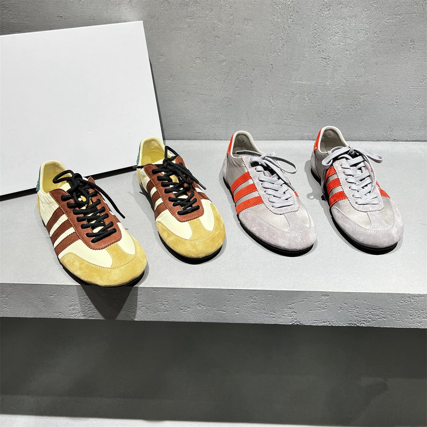 欧洲站女鞋2026春新款欧货真皮圆头系带平底德训鞋休闲运动鞋板鞋,女鞋,德训鞋,淘宝优惠券,粉丝福利购,淘宝优惠卷