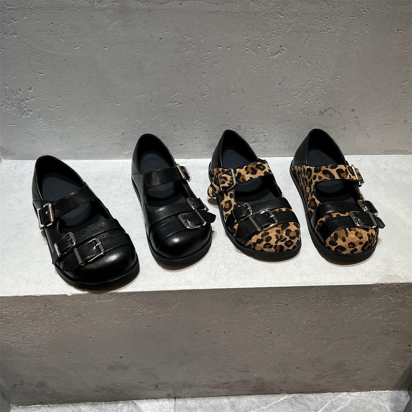 欧洲站女鞋2026春新款欧货真皮一字带厚底内增高懒人单鞋玛丽珍鞋,女鞋,玛丽珍鞋,淘宝优惠券,粉丝福利购,淘宝优惠卷