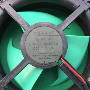 适用松下冰箱电机风扇FBA11J10M DC9V 0.17A 冷冻风机