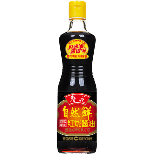 鲁花自然鲜酱香红烧酱油