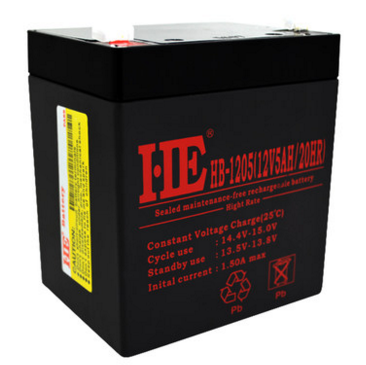 HE12V5A HB-1205 12V5A电瓶,12V5AH蓄电池,铅酸,免维护电池