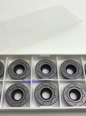 BOBWW R8圆刀片 RDMW1605MOT-PM BB915 数控铣刀片 R8