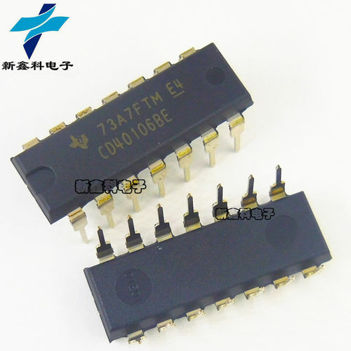 CD40106BE CD40106 DIP-14 栅极逆变器 逻辑IC芯片 全新现货