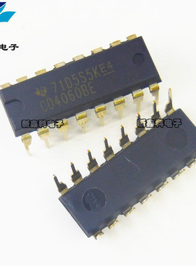 CD4060BE CD4060B DIP-16 数字逻辑IC芯片  全新现货