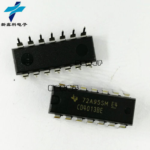CD4013BE CD4013 直插 DIP-14 双D触发器逻辑芯片 全新现货