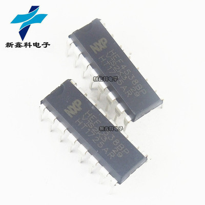 HEF4538BP HEF4538 直插DIP-16 逻辑多频振荡器IC 全新现货