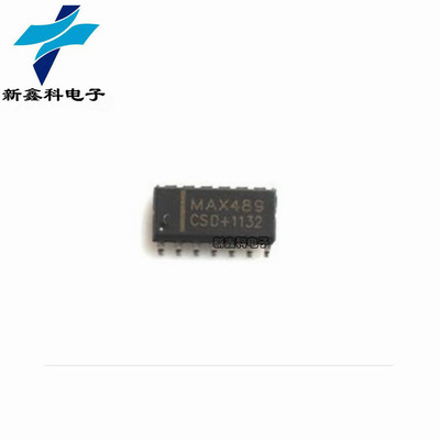 MAX489E MAX489EESD 贴片SOP-14 收发器芯片 全新现货