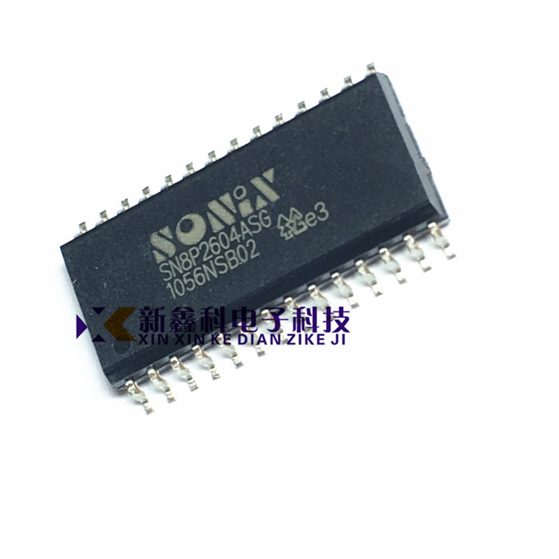 SN8P2604ASG SOP-28微控制器 SONIX松翰单片机全新原装