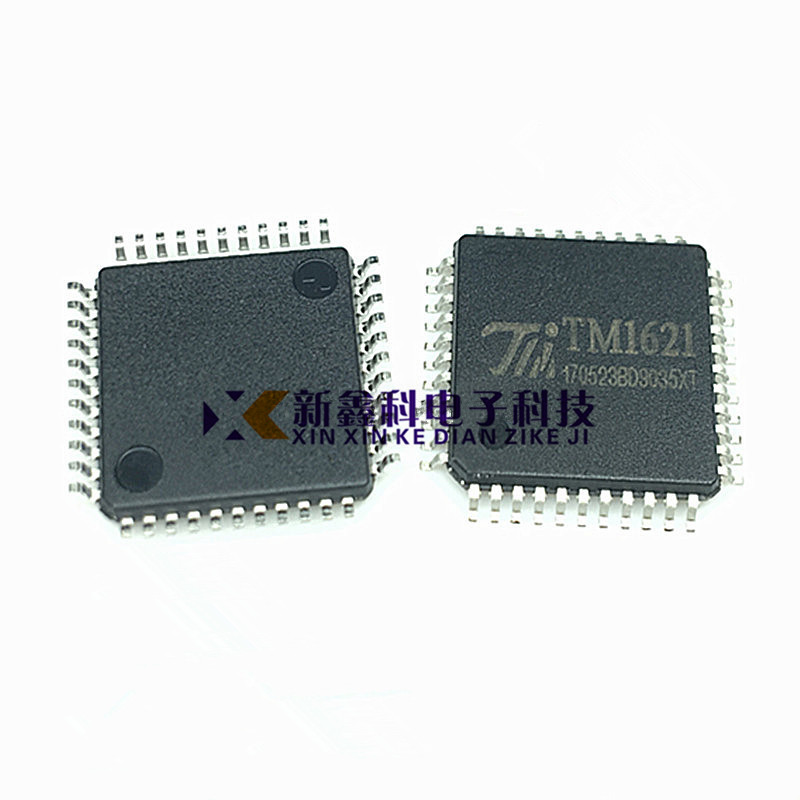 TM1621B TM1621 QFP44 液晶屏显示驱动芯片 天微原装
