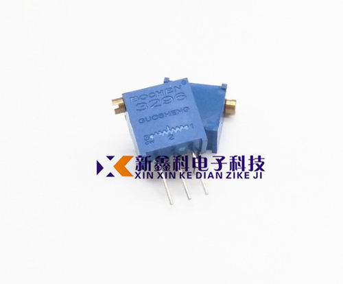 3296X-504 500K 可调精密多圈电位器 3296电位器 X504 侧调