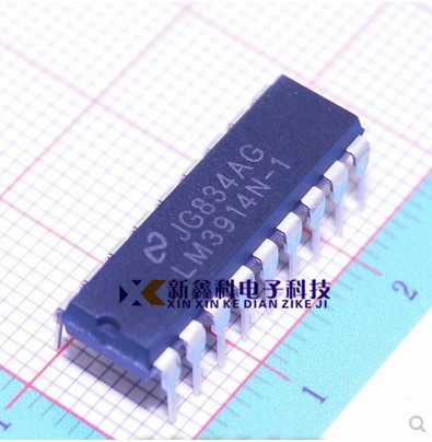 LM3914N-1 LM3914 DIP-18 LED条形图显示驱动器 台产