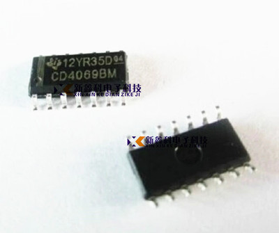 CD4069UBM CD4069BM SOP-14 六非门/反相器芯片 全新原装