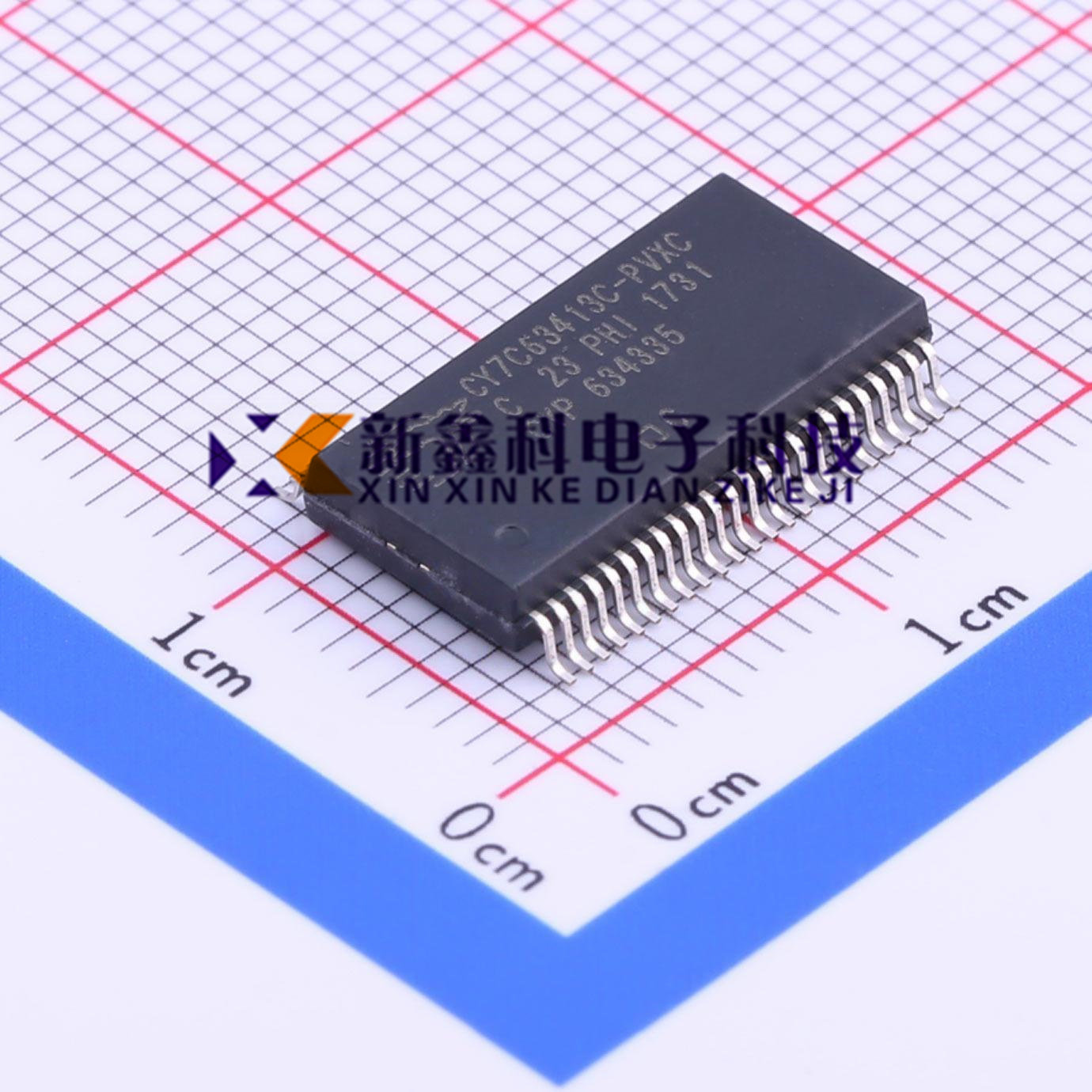 全新原装贴片CY7C63413C-PVXC 8KB 5V 48-Pin SSOP封装集成IC芯片