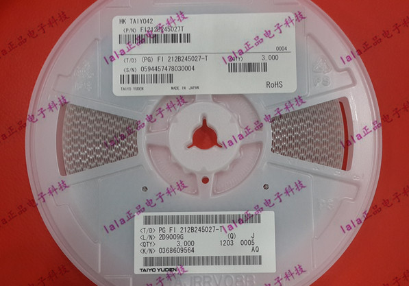 带通滤波器0805  信号调节RF滤波器 FI212B245027-T TAIYO太诱原