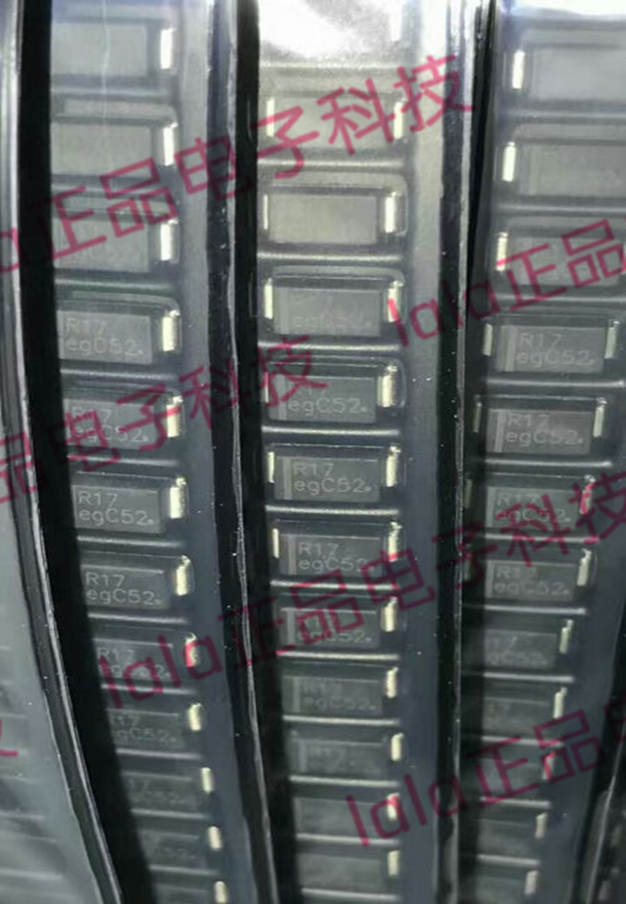 贴片整流二极管 MRA4007T3G MRA4007 丝印：R17 SMA DO-214AC ON