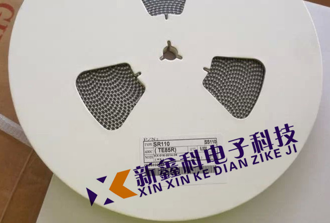 贴片肖特基二极管 SR1100 SS110丝印 DO-214AC SMA 2000只/盘78