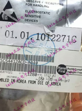 SC54412ACD-A040 SC54412ACD SAMSUMG/三星原装 BGA