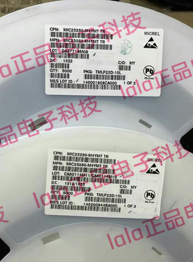 MIC23250-M4YMT TR 1.2V/2.8V 0.4A 10-TMLF MICREL原装 稳压器