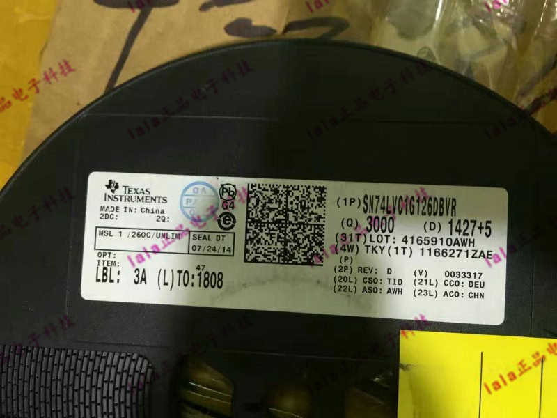 SN74LVC1G126DBVR SOT23-5 丝印：C26O SN74LVC1G126DBVT TI原装
