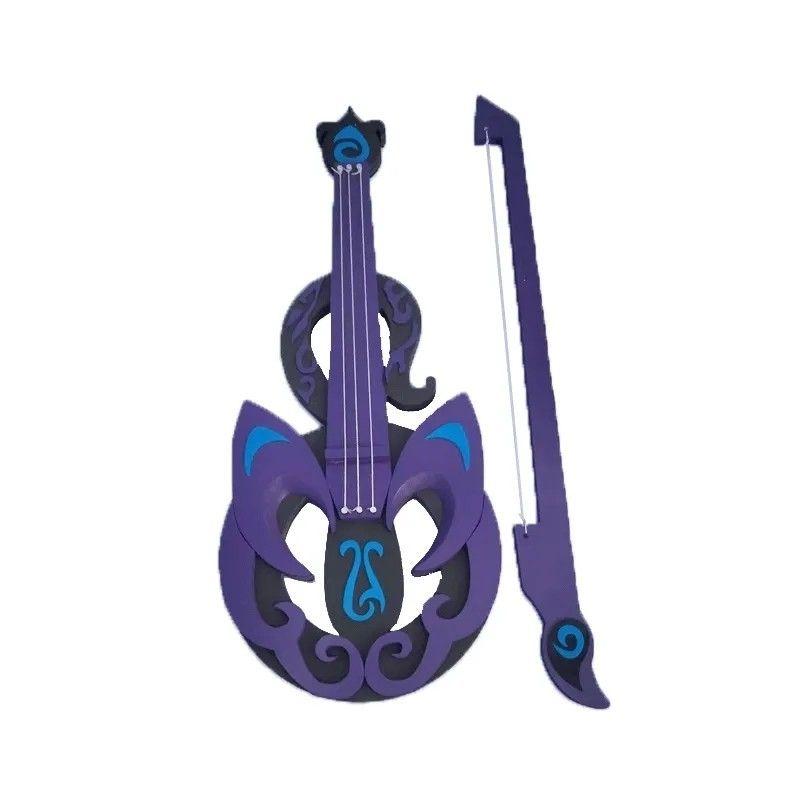 巴啦啦小魔仙严莉莉黑魔仙小提琴COS道具套装黑魔提琴武器定制
