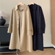 褶皱风衣外套女 英伦气质高品质显瘦翻领中长款 好货难遇 2023秋季