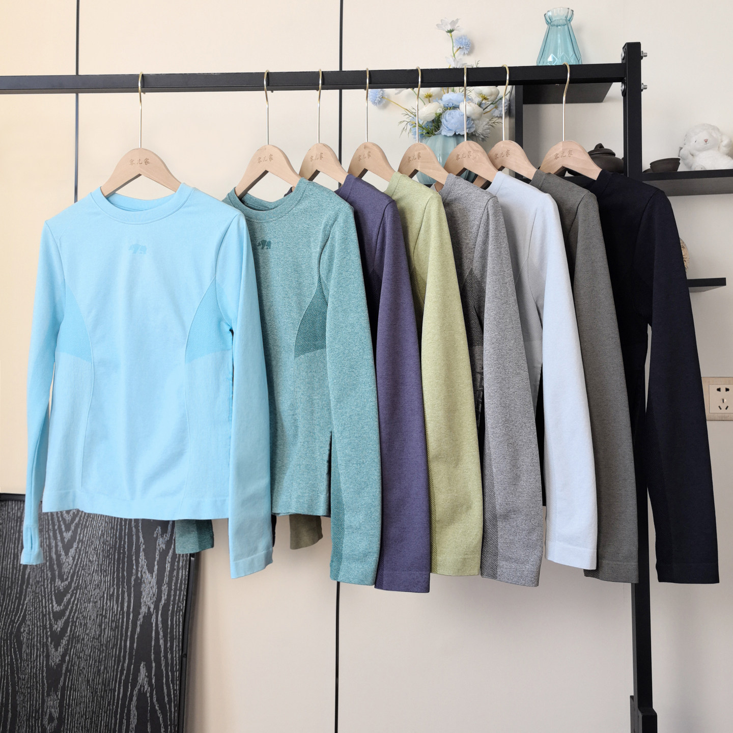 万能打底~无缝一体高弹加厚保暧抗起球运动速干长袖瑜伽T恤上衣女,运动/瑜伽/健身/球迷用品,瑜伽t恤,淘宝优惠券,粉丝福利购,淘宝优惠卷