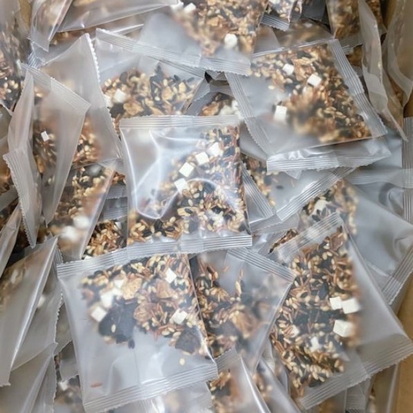 陈皮茯苓三色炒米茶黑米红米糙米冲泡即饮祛湿养生茶