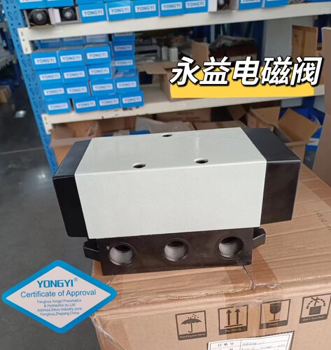 宁波永益YONGYI二位五通气控换向阀 K25K-15 K25HK-25 K25HK2-25