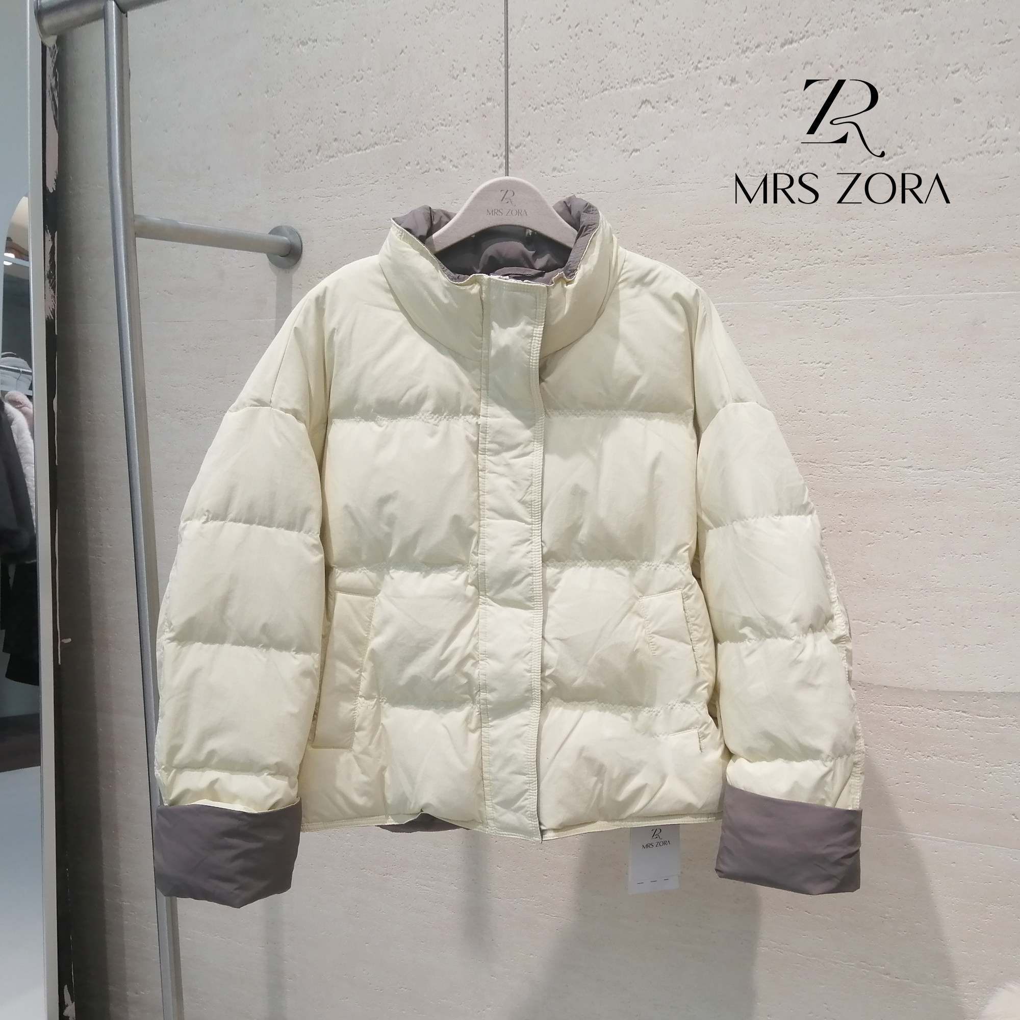 MRS ZORA佐拉女装秋冬新款轻薄羽绒服韩版宽松外套54CYR1134