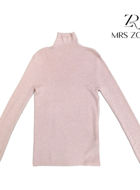 MRS ZORA佐拉2025新款针织打底小衫修身显瘦保暖54AZZ1022