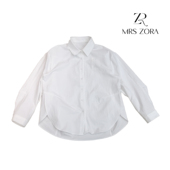 侧开叉设计款 MRS 白色气质61CXS1081 春季 新品 ZORA佐拉新款 衬衫